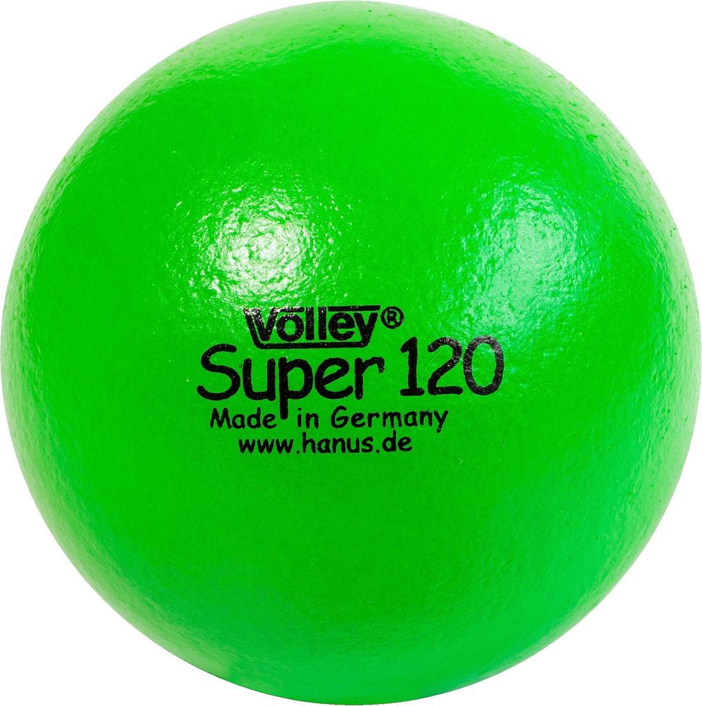 Volley Weichschaumball "Super", Grün, 50 g, 12 cm Produktbild 