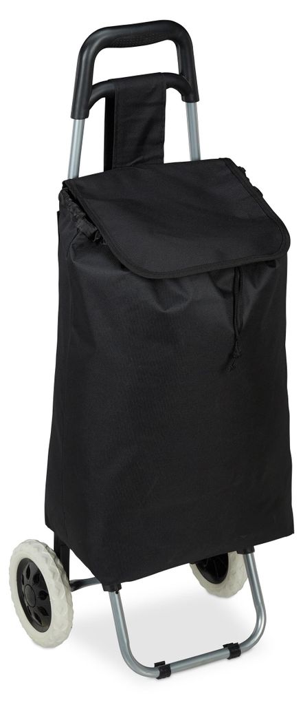 Relaxdays Einkaufstrolley klappbar, Abnehmbare Tasche 28 L, Produktbild  KI-generiertes Bild