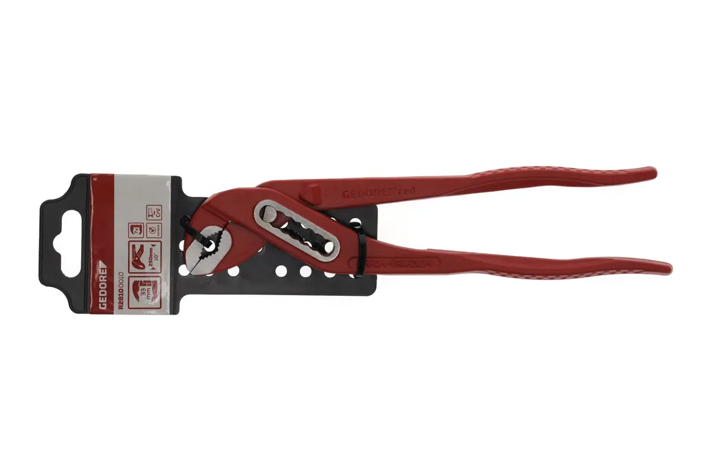 GEDORE rosso R28100010 Pinze per pompe dell'acqua 10" regolabili a 7 vie, 3301175 - 7