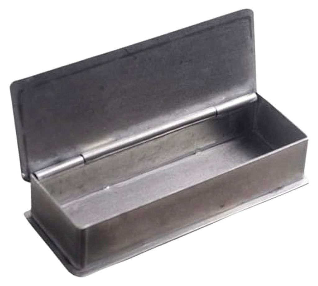 Zahnstocherhalter aus Edelstahl in rechteckiger Form mit robustem Design für Gastronomie und Bars