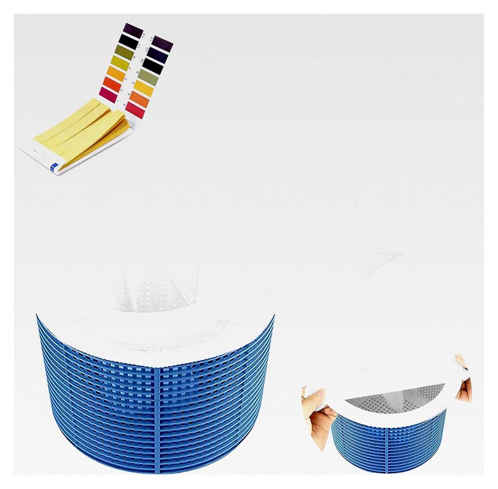22 Stück Pool Skimmer Socken, Skimmerkorb Netz, Wiederverwendbares Skimmer Filter Netz für Oberflächenskimmer zur Entfernung von Schlacken und B...