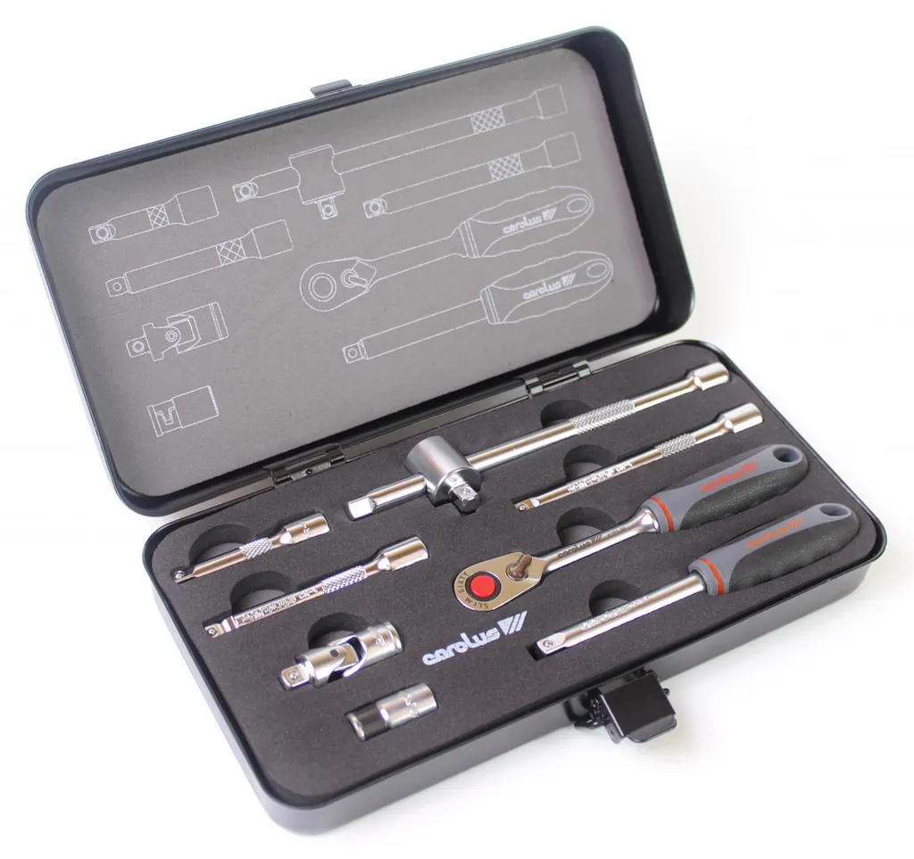 Set Professionale 8 Bussole SLIM SIXTY 1/4" - Durata Garantita CR-V - 2