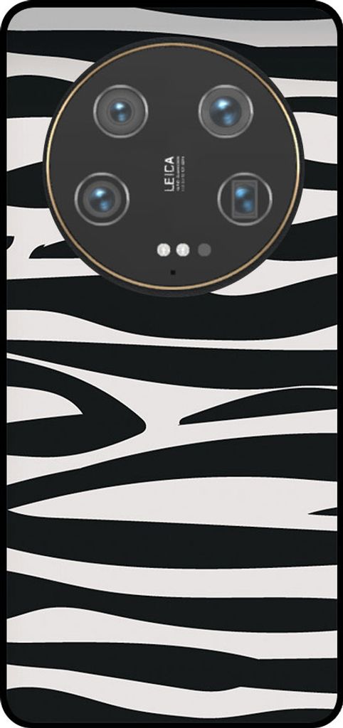 Smartphonica Phone Case Fit für Xiaomi 13 Ultra mit Zebra-Druck - TPU zurück Abdeckung Fall Zebra-Design - Schwarz Weiß