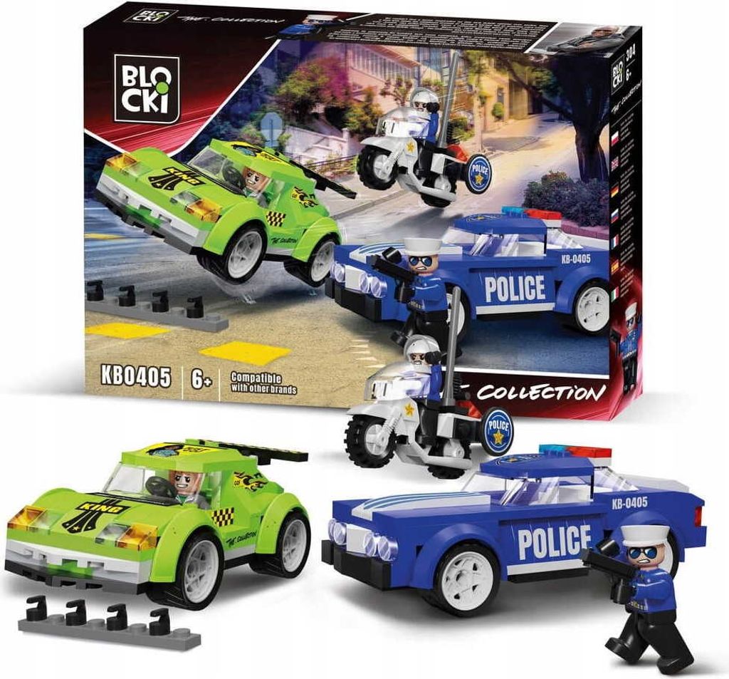 Klocki Blocki The Collection City Racing Verfolgung