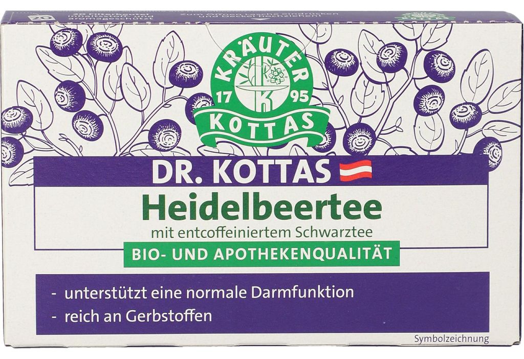Dr.Kottas Heidelbeertee Filterbeutel 20 St