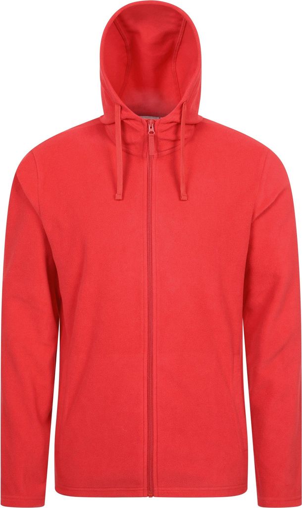 Mountain Warehouse - "Camber" Hoodie mit durchgehendem Reißverschluss für Herren MW3368 (3XL) (Aktiv-Rot)