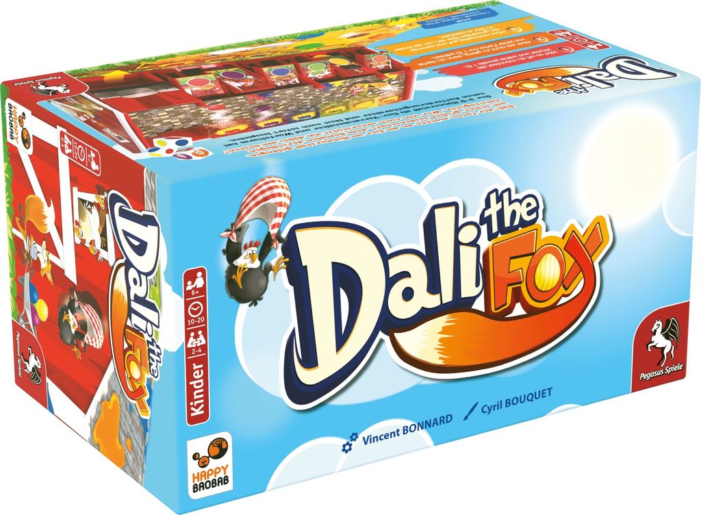 Pegasus Spiele Dali the Fox Brettspiel