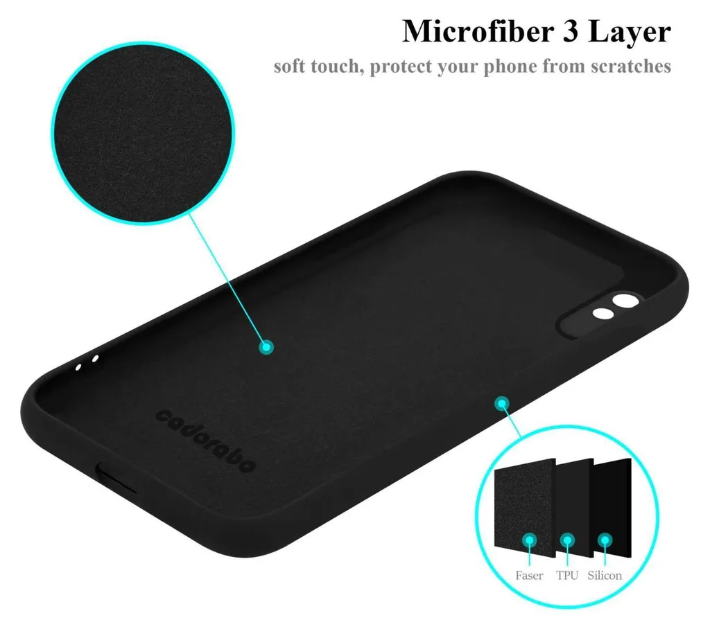 Cover Minimal Cadorabo Xiaomi Redmi 9A Silicone Liquido Soft-Touch - 5