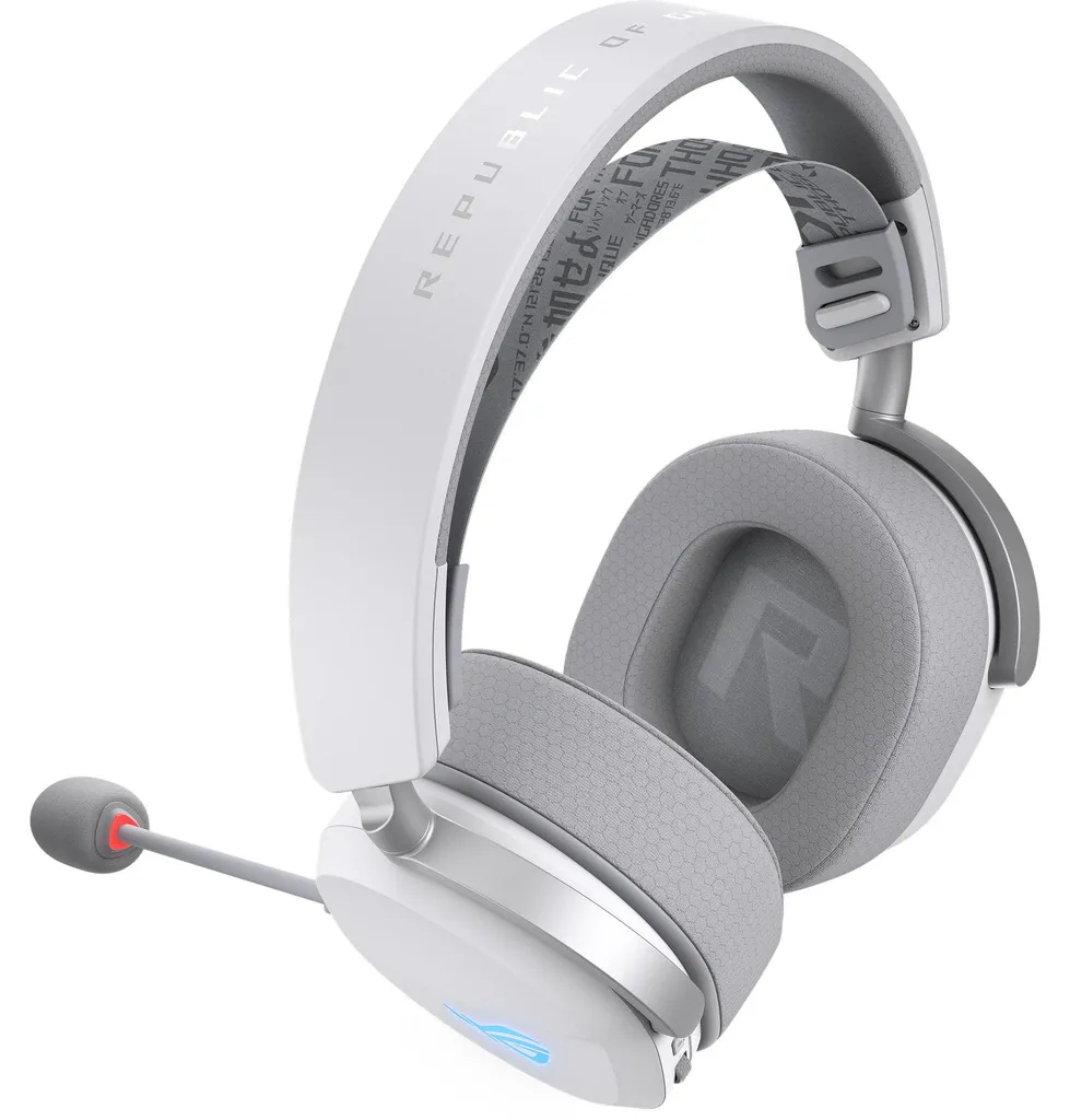 Casque Gaming Polyvalent ASUS ROG Pelta White pour PC PS5 et Switch
