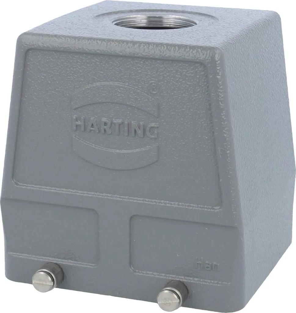 HARTING Han 32B Boîtier à douille haut 1xM32 sortie droite pour étriers