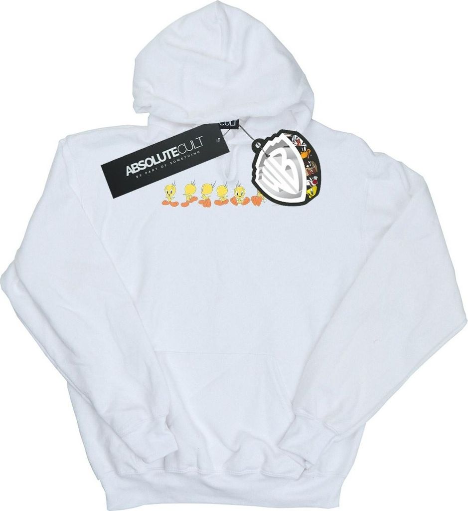 Looney Tunes - "Tweety Pie Colour Code" Kapuzenpullover für Herren BI13785 (3XL) (Weiß)