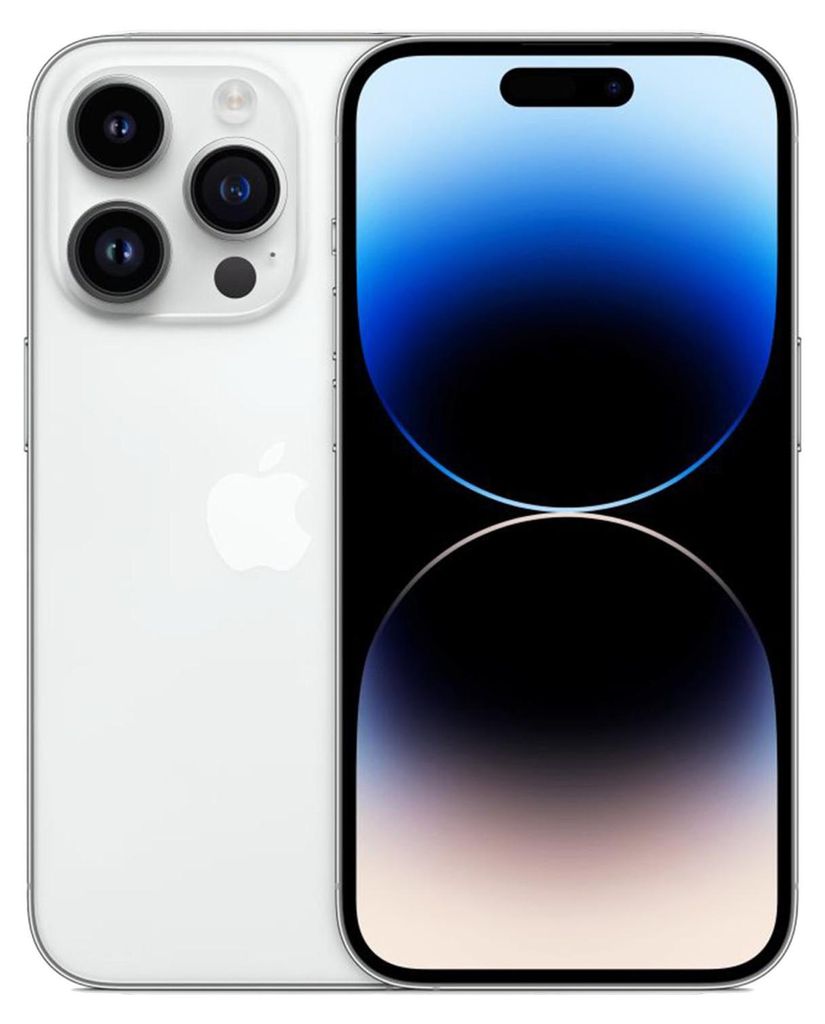 Apple iPhone 14 Pro, 15,5 cm (6.1"), 2556 x 1179 Pixel, 128 GB, 48 MP, iOS 16, Silber