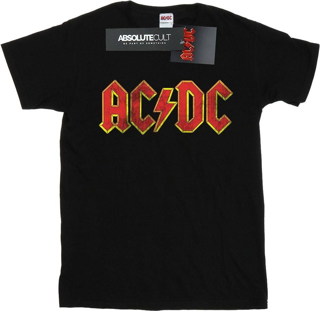 AC/DC - T-Shirt Logo für Jungen BI422 (152-158) (Schwarz)
