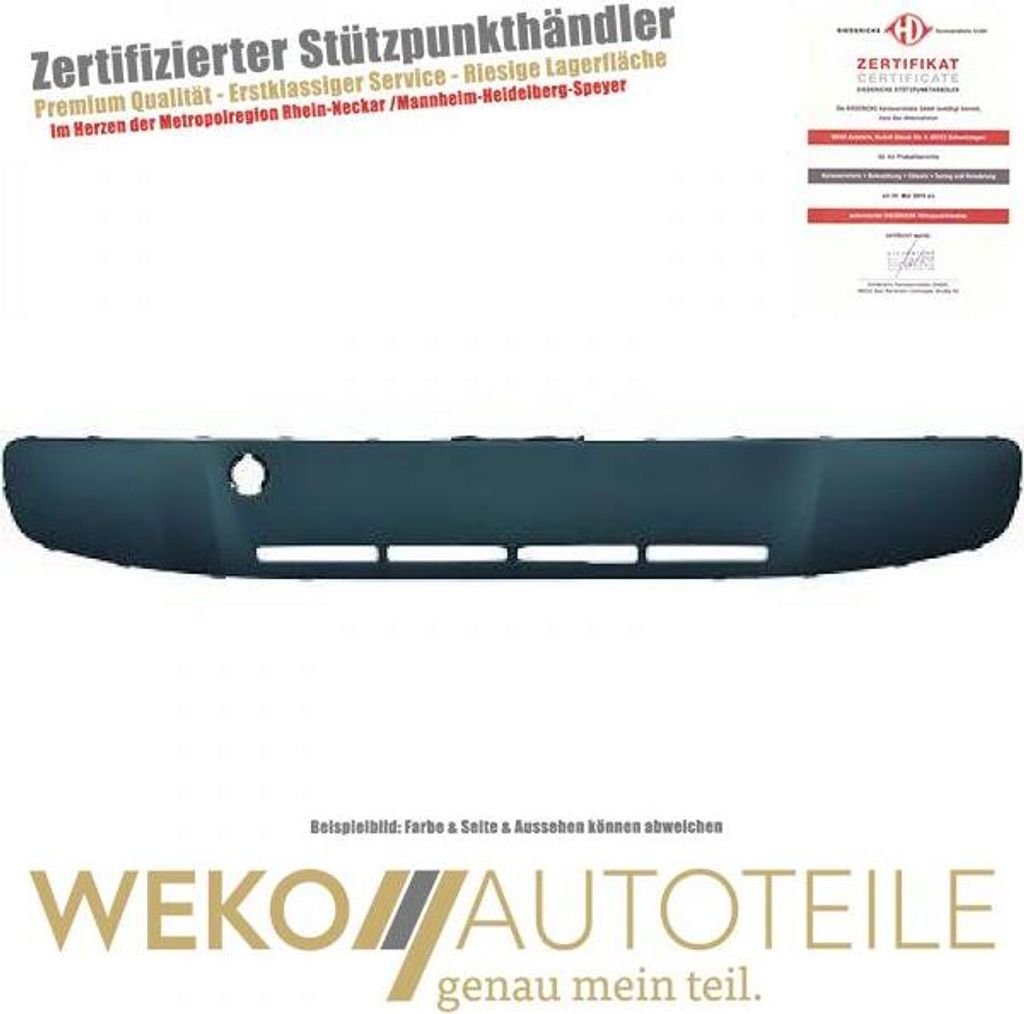 Blende Stoßstange vorne DIEDERICHS 2236046 für VW