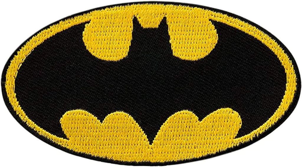 Batman Logo - Záplata, Nažehľovacia, Nažehľovacia záplata, Obrázok produktu 