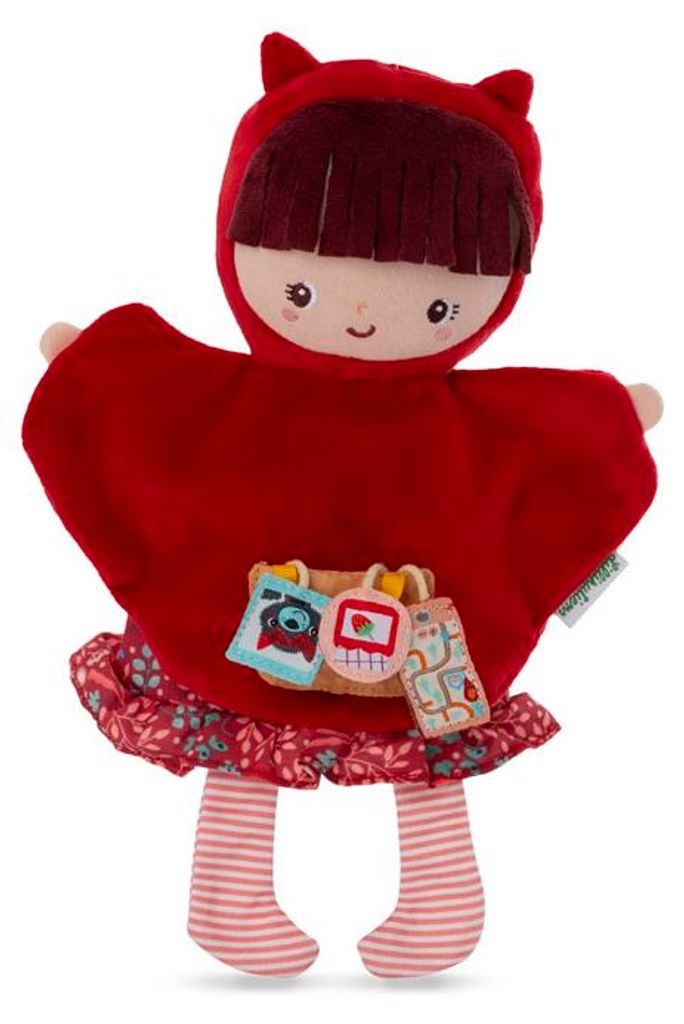 Lilliputiens Handpuppe Rotkäppchen - Märchenpuppe für Kinder - fördert Fantasie