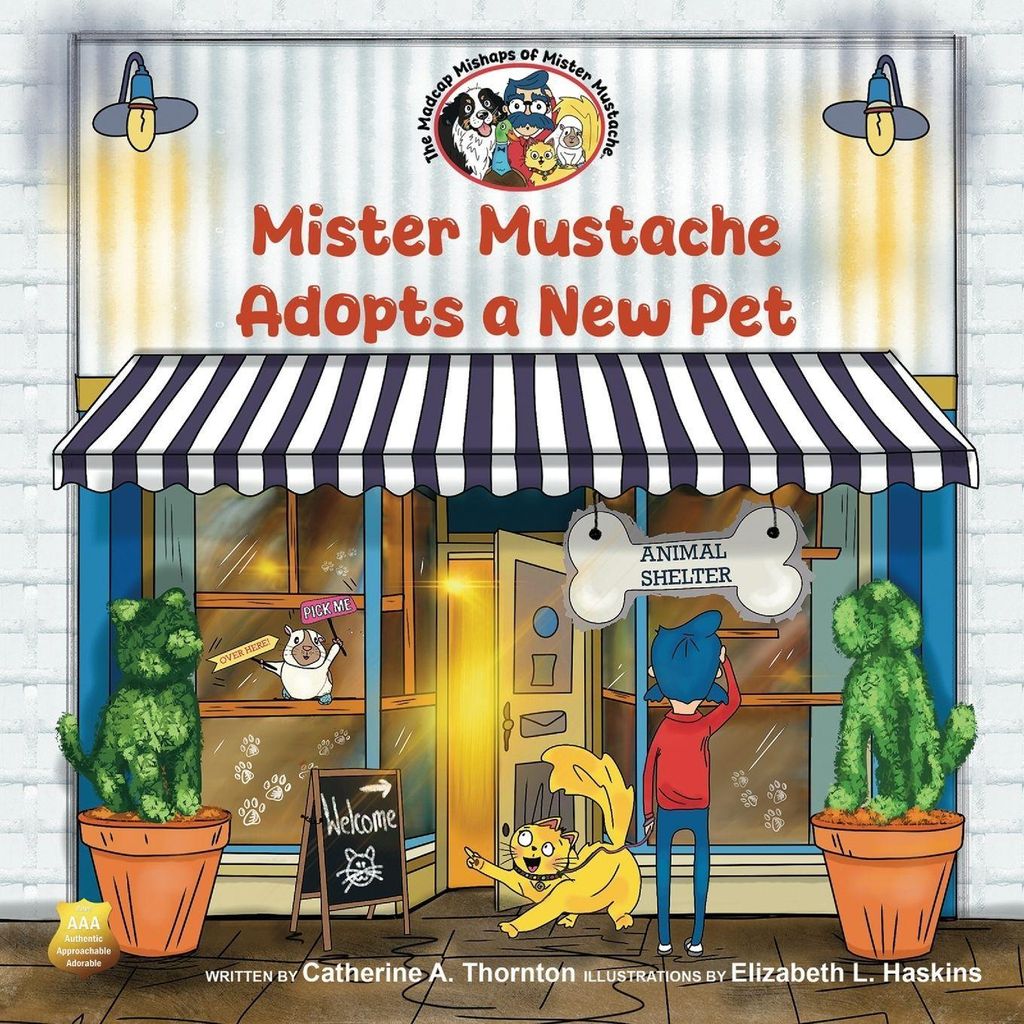 Mister Mustache Adopts A New Pet