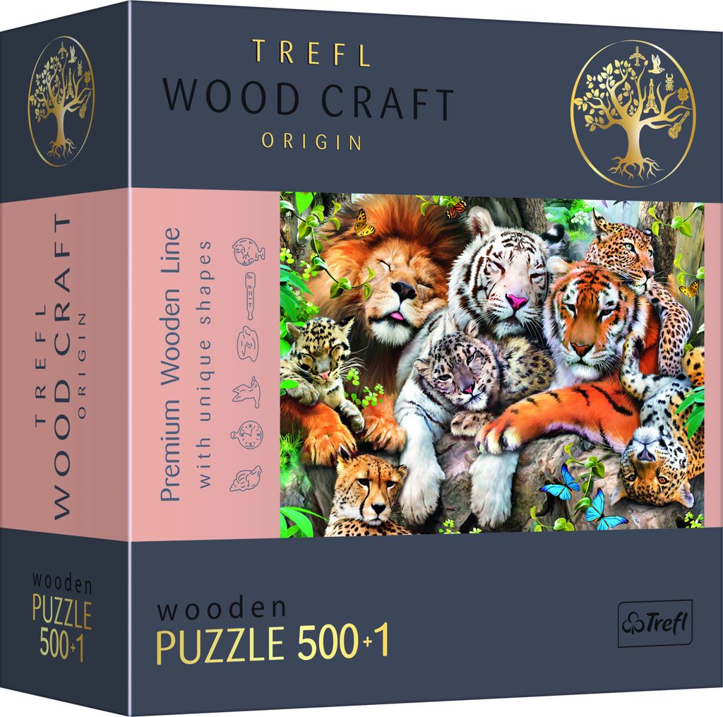 Trefl 20152 puzzle Konturpuzzle 500 pc(s) Tiere Produktbild 