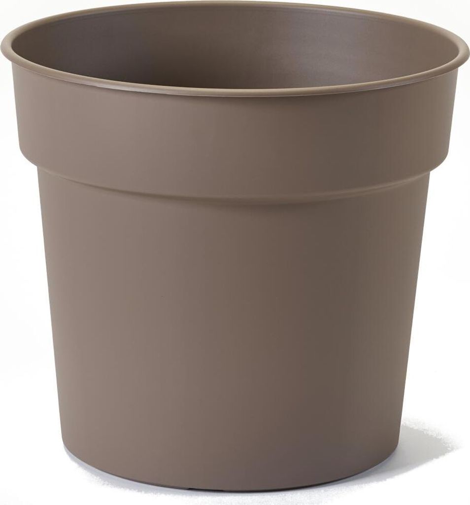 Pflanzkübel Tellus Ø 20 cm taupe Greener