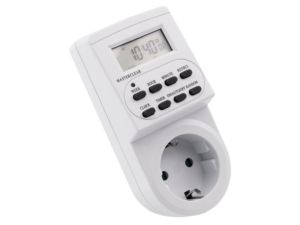Digitale Zeitschaltuhr McPower "AZ-62", 10 Schaltprogramme, Produktbild 