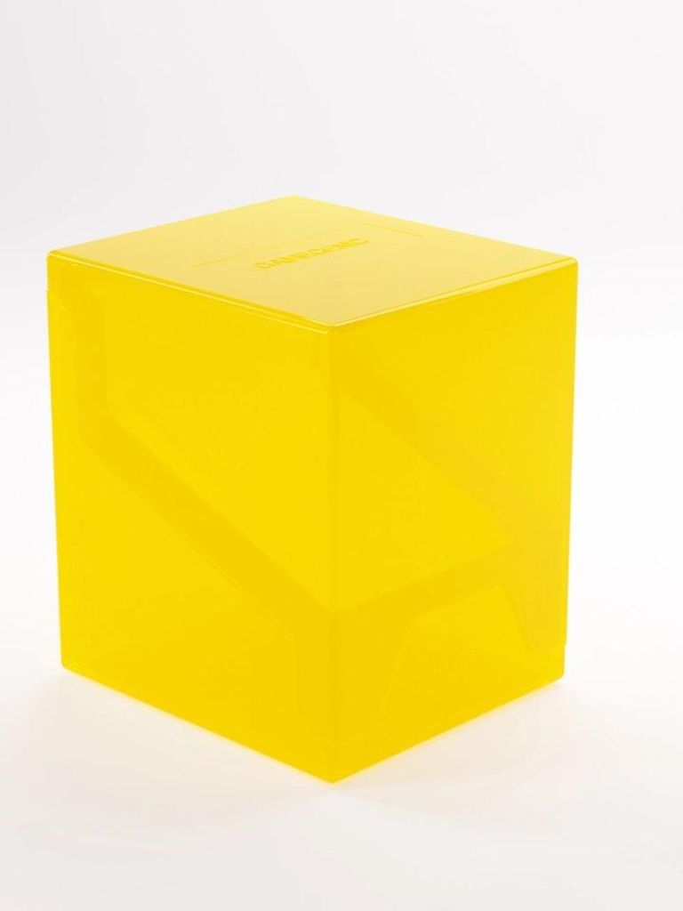 Pudełko na karty Gamegenic - Bastion 100+ XL Yellow Zdjęcie produktu 