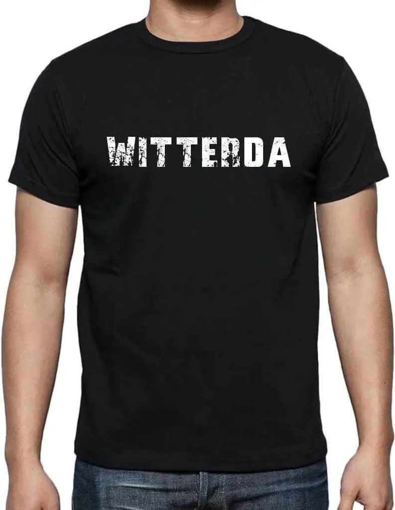 Herren Grafik T-Shirt Witterda Öko-Verantwortlich Vintage Jahrgang Kurzarm Lustige Druck Geburtstag Geschenk Mann