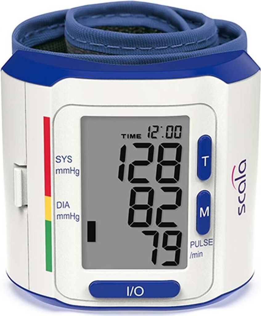 scala SC 6400 Handgelenk-Blutdruckmessgerät, blau