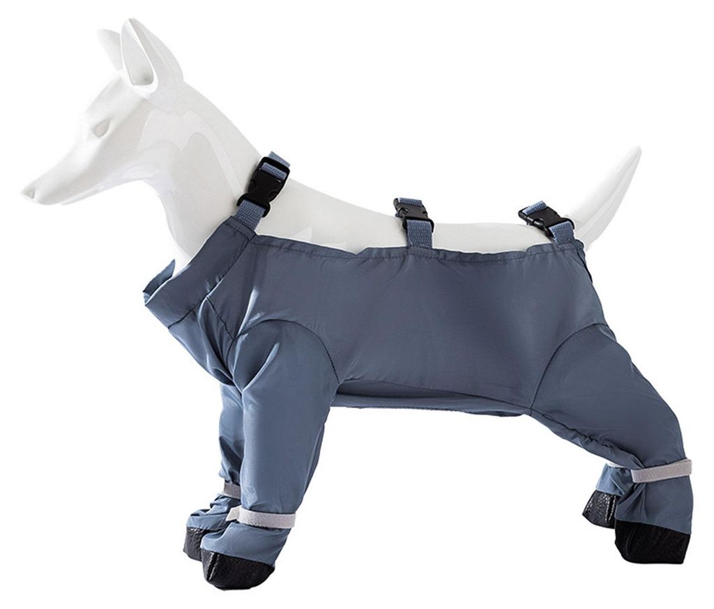 Hundeschuhe, Leggings mit verstellbarem Riemen, wasserdicht, staubdicht, rutschfest, Pfotenschutz, Schneehosen, Outdoor-Schuhe, kleine bis mittlere...