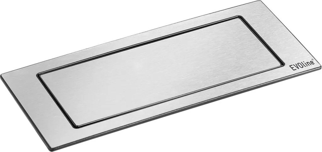 Bloc Multiprise Encastrable Inox Evoline Backflip Double Rotation - 13