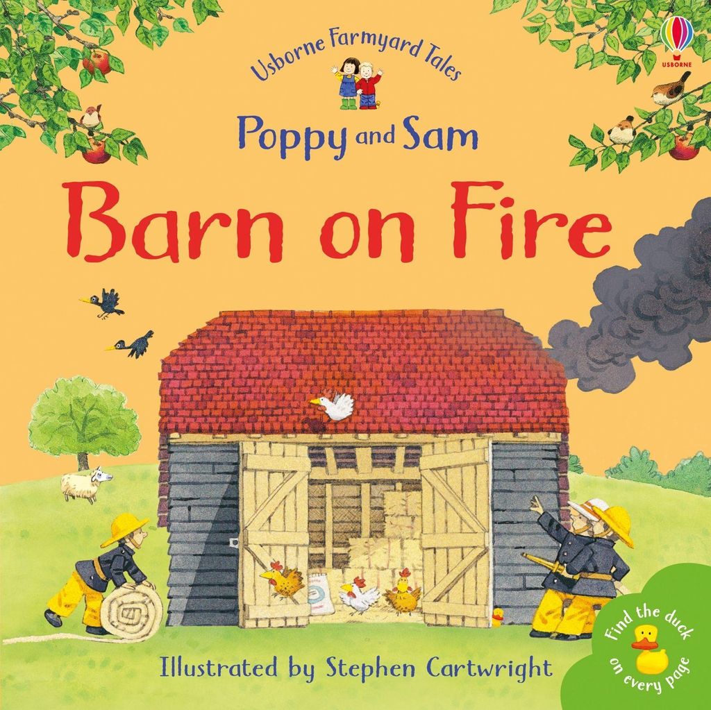 Usborne Publishing Farmyard Tales Stories Barn on Fire, 16 Seiten