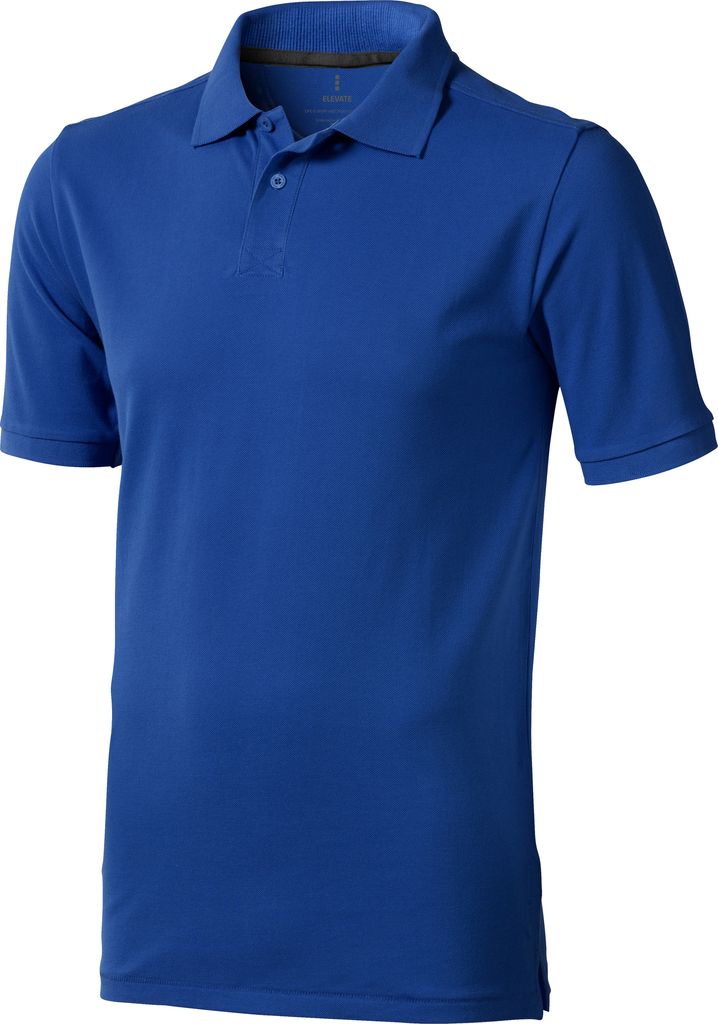 Elevate Herren Poloshirt Calgary, kurzärmlig PF1816 (3XL) (Blau)