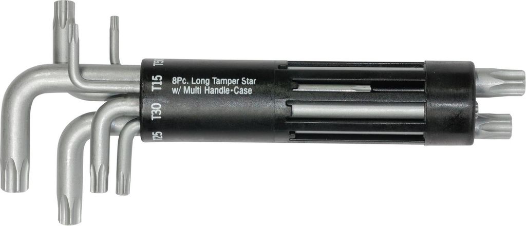 SW-Stahl 04484L Winkelschlüsselsatz, TR-Profil, T10-T50, 8-teilig