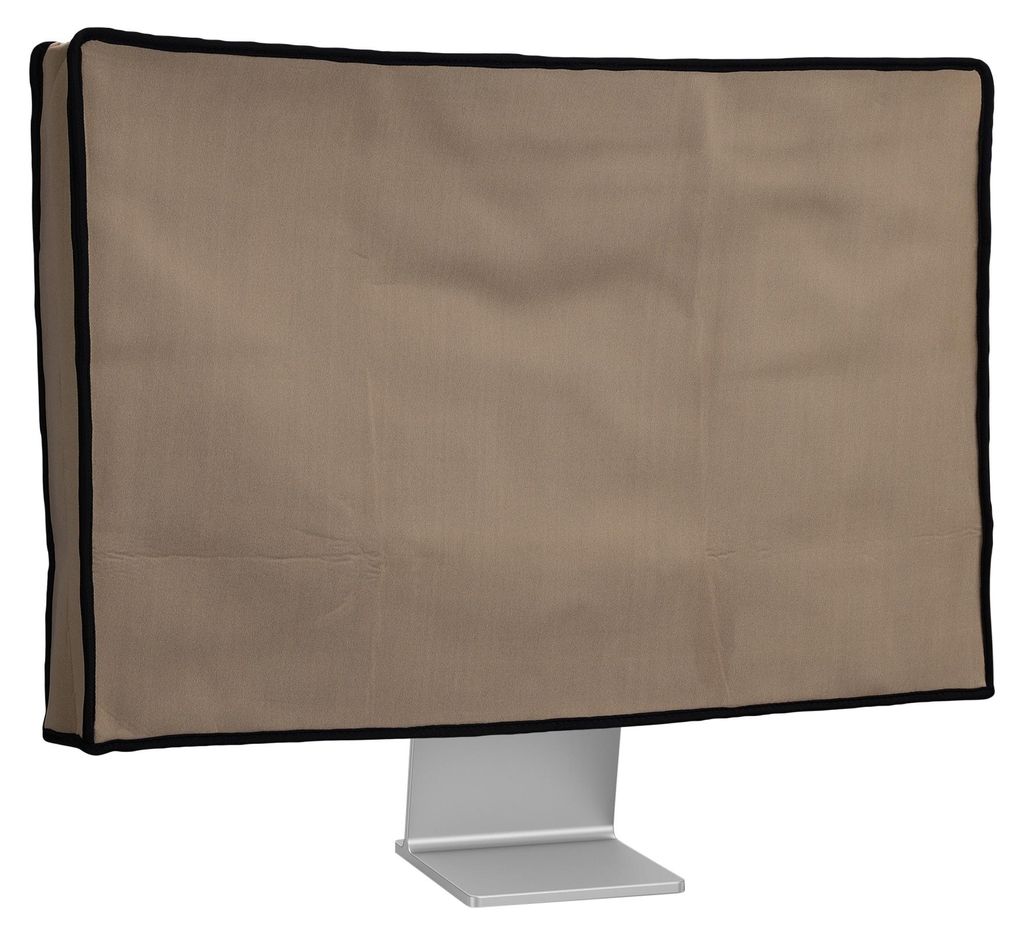kwmobile Neopren Hülle kompatibel mit 24-26" Monitor - Schutzhülle Staubschutz Abdeckhaube für PC Bildschirm - Computer Screen Cover Staubhaube ...