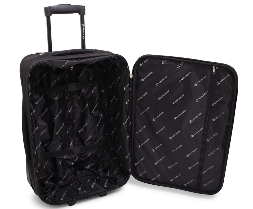 Business Koffer Reisekoffer Notebook Handgepäck Trolley Koffer Boardcase schwarz 