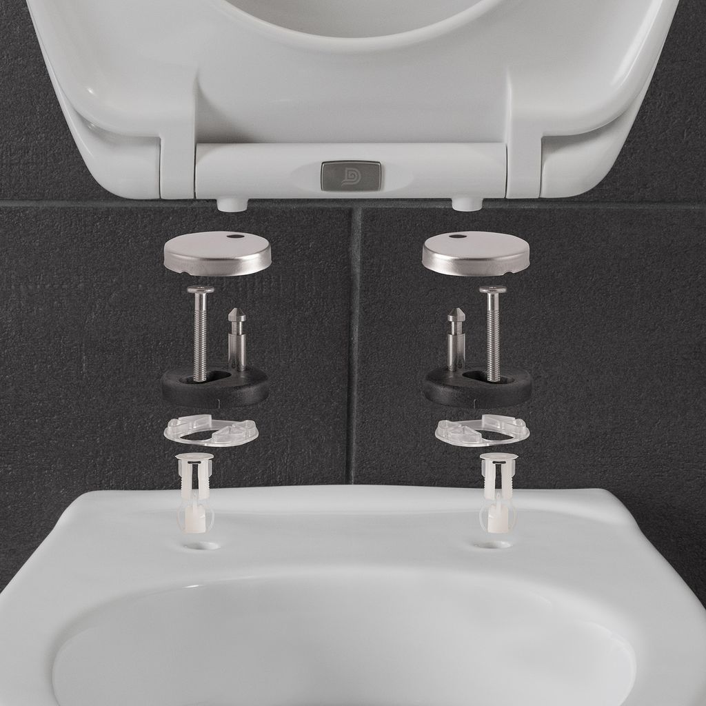 Dombach® Premium Toilettendeckel mit Absenkautomatik Produktbild 7