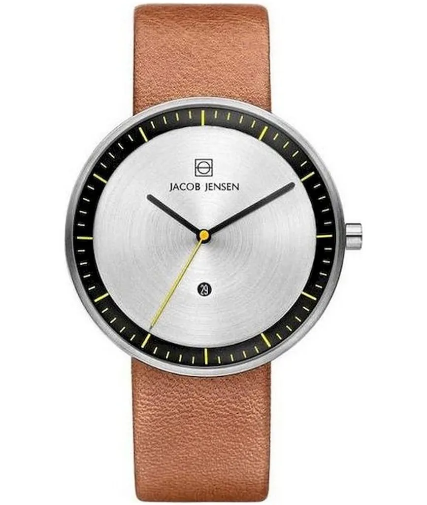 Montres Analogiques Jacob Jensen Adultes - Acier Inoxydable et Verre Saphir