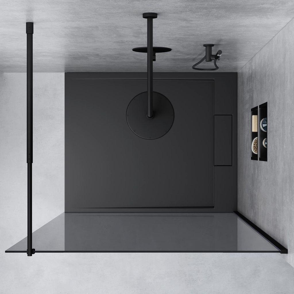Mai & Mai 140x200cm Walk-In Dusche Duschwand für Dusche Produktbild 