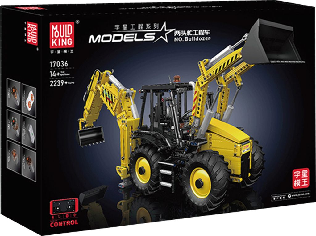 Mould King Remote Controlled Baggerlader 17036 Produktbild 