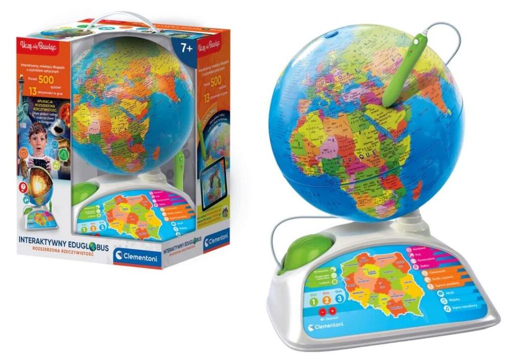 Clementoni Eduglobus 50847, Junge/Mädchen, 7 Jahr(e) Produktbild 
