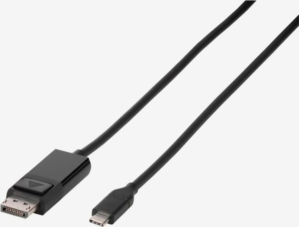 USB Type C USB DisplayPort Verbindung, 1,5m Zum Anschluss von PC / Laptop / Tablet / Smartphone an Beamer / Monitor