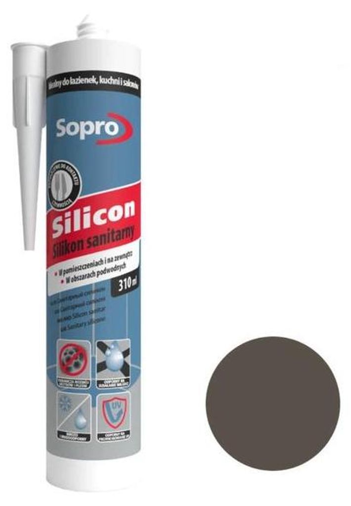 Sopro Sanitärsilikon SSI, Silikondichtstoff für Anschluss- Produktbild 