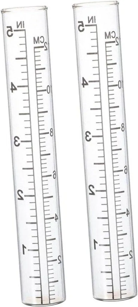 Réserve de tubes pour pluviomètre extérieur : mesurez la pluie 20cm
