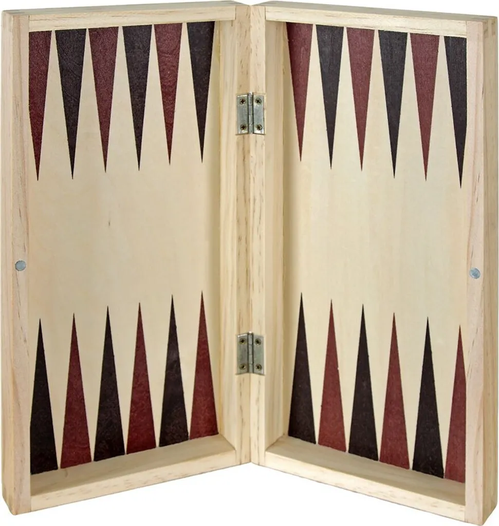 Jeu d'Échecs et de Backgammon de Voyage Golden Format One Size Pro