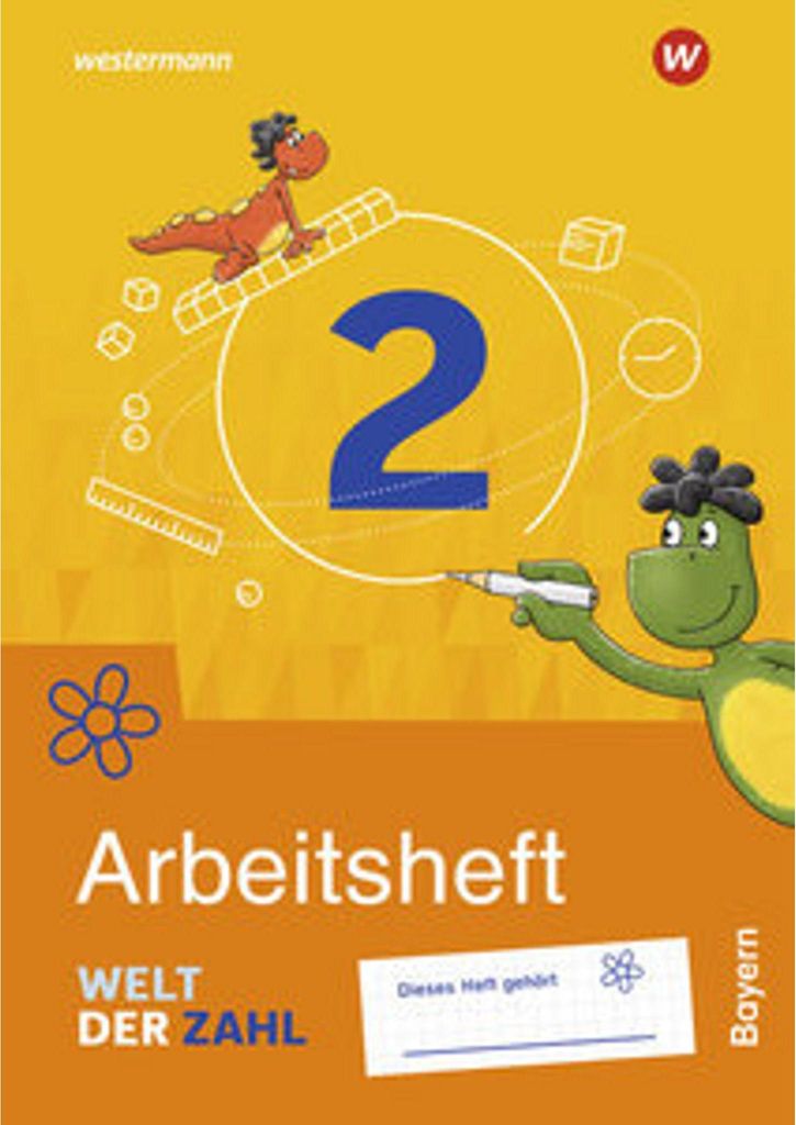 Welt der Zahl 2. Arbeitsheft. Für Bayern Produktbild 