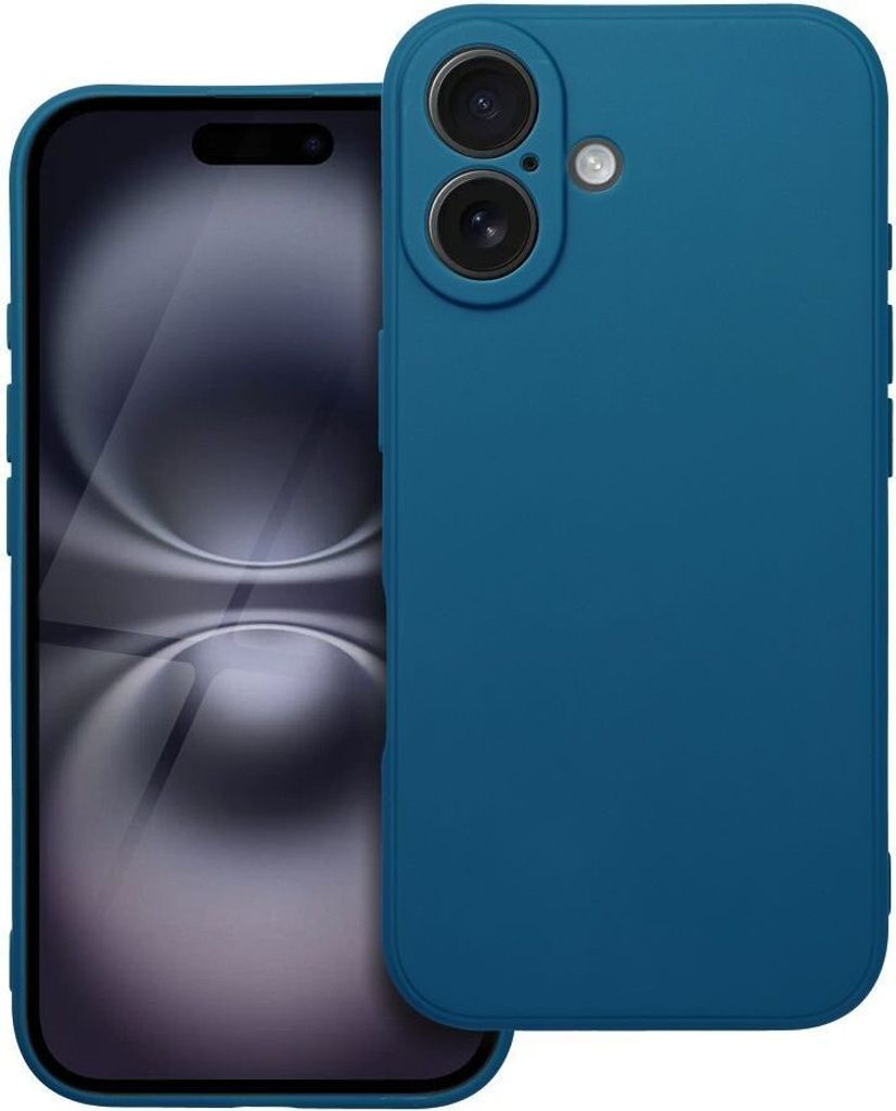 Handyhülle MATT passend für IPHONE 16 blau