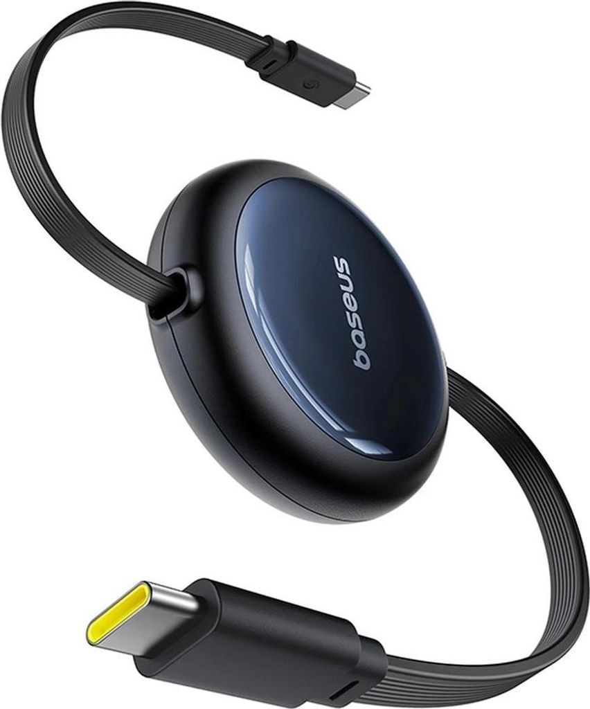 Baseus Datový kabel Nomos USB-C/USB-C 1,5m 100W černý