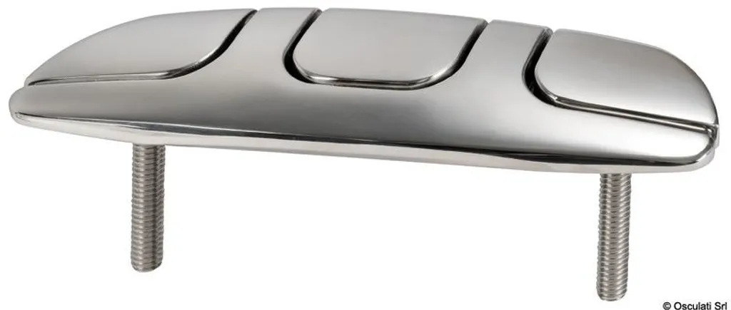 Amarre escamotable Pop-up Osculati 40.146.11 en inox poli 143x48 mm
