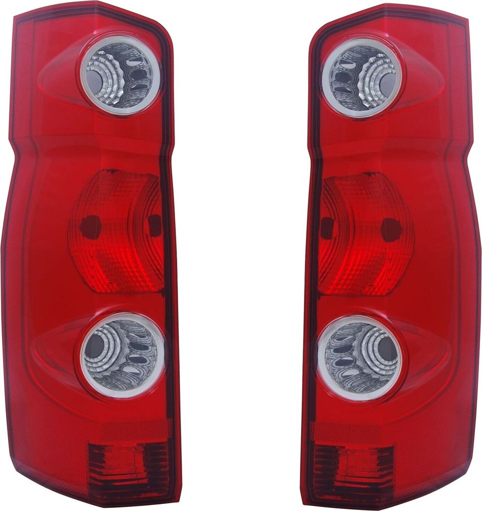 Rückleuchten Heckleuchten Schwarz Rot LINKS + RECHTS für VW Crafter 2E ab 2006-