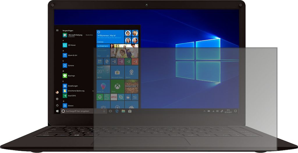 Blickschutzfolie für Peaq Slim PNB S130 matt Schutzfolie Folie Display Schutz dipos