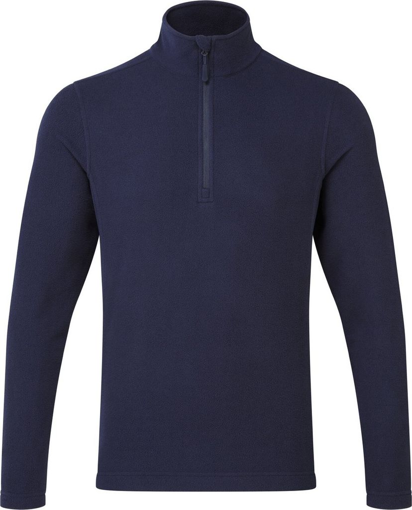 Premier - "Recyclight" Fleece mit kurzem Reißverschluss für Herren/Damen Uni PC5531 (M) (Marineblau)